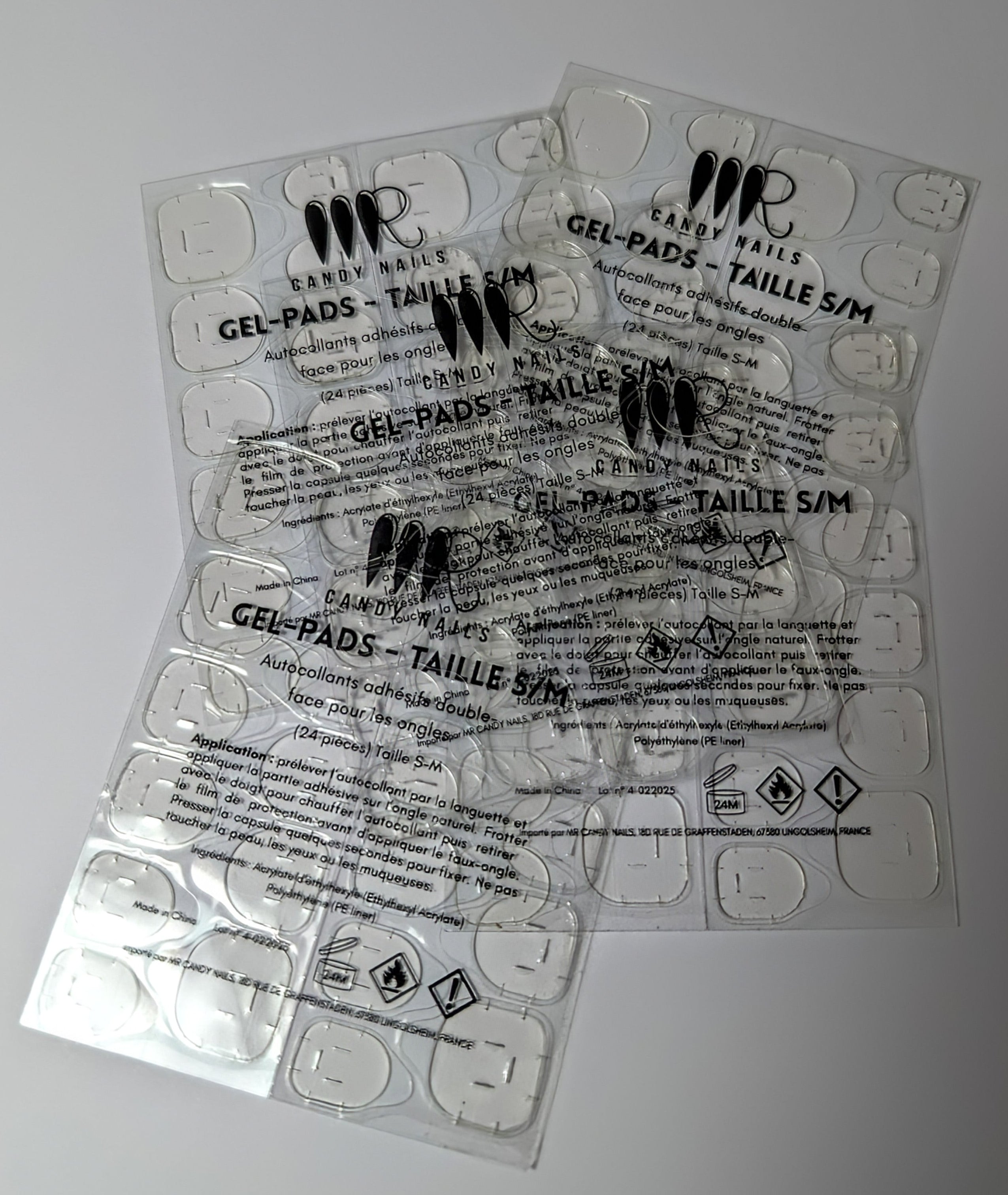 Gel Pads x5 feuilles