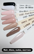 Press-On nails - couleur unie