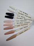 Press-On nails - couleur unie