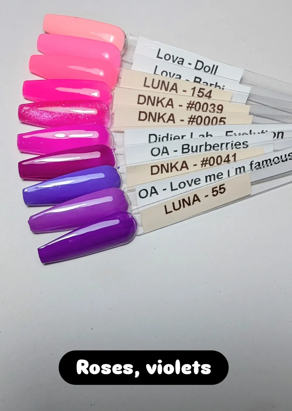 Press-On nails - couleur unie