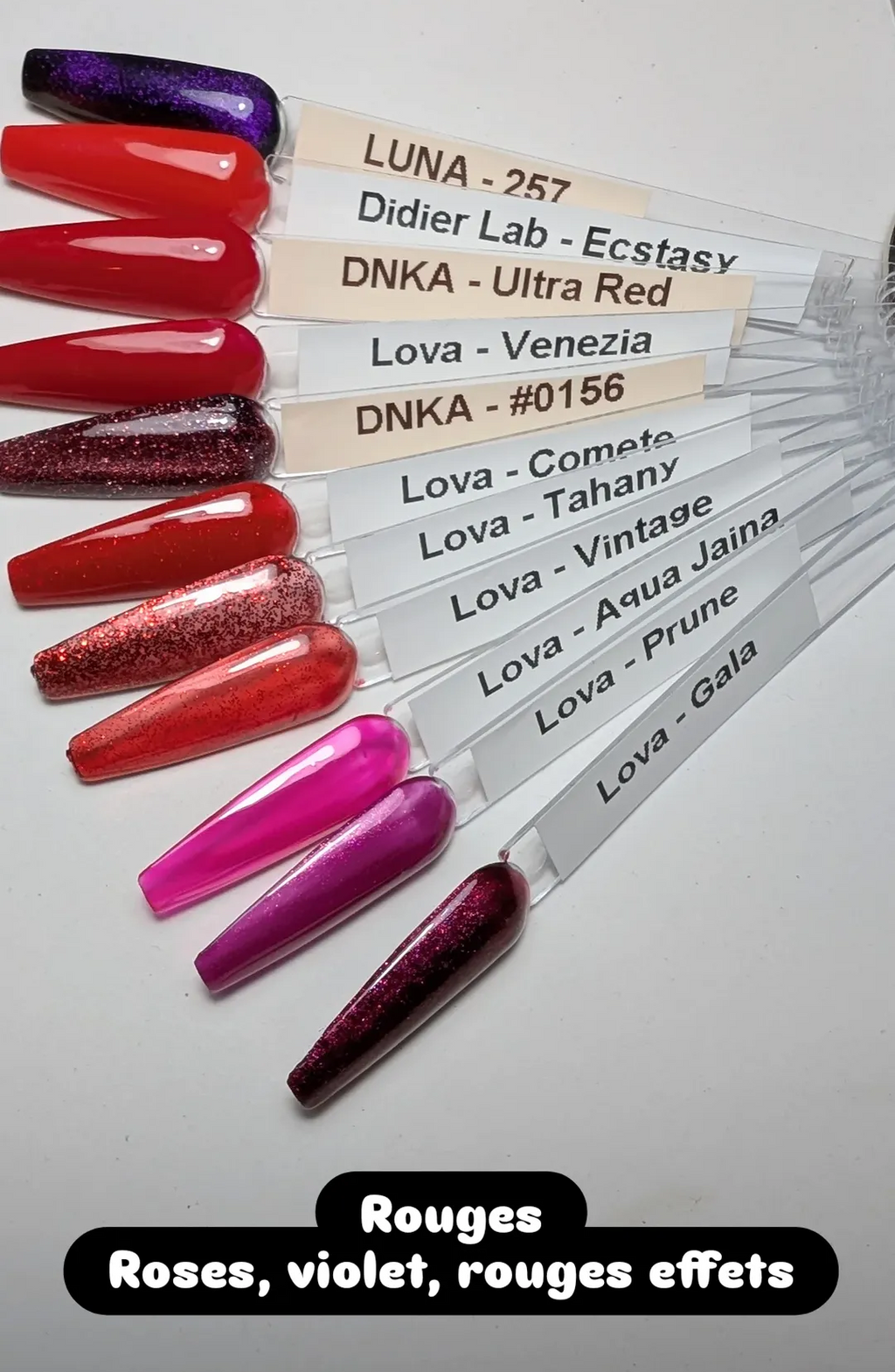 Press-On nails - couleur unie
