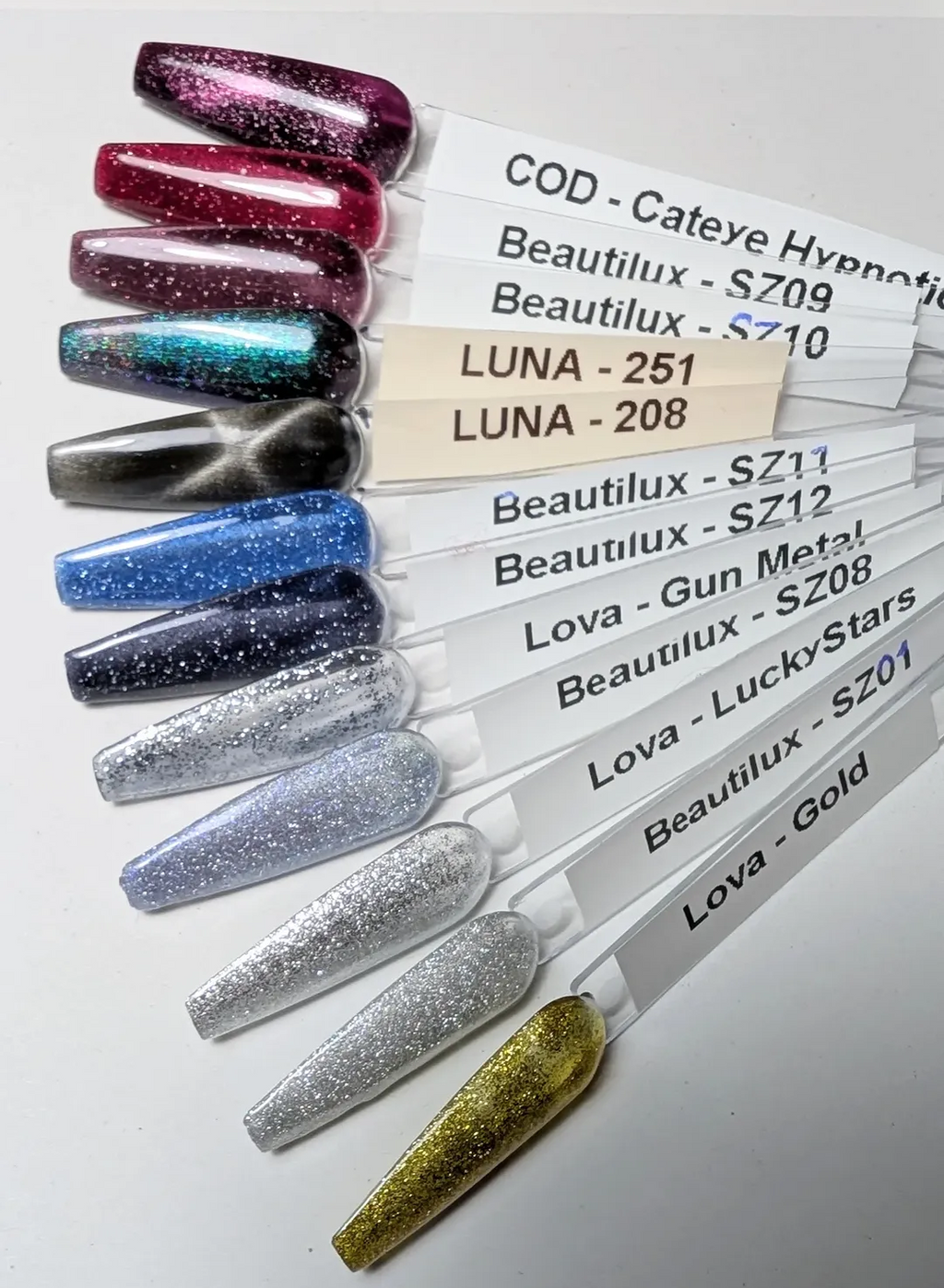 Press-On nails - couleur unie